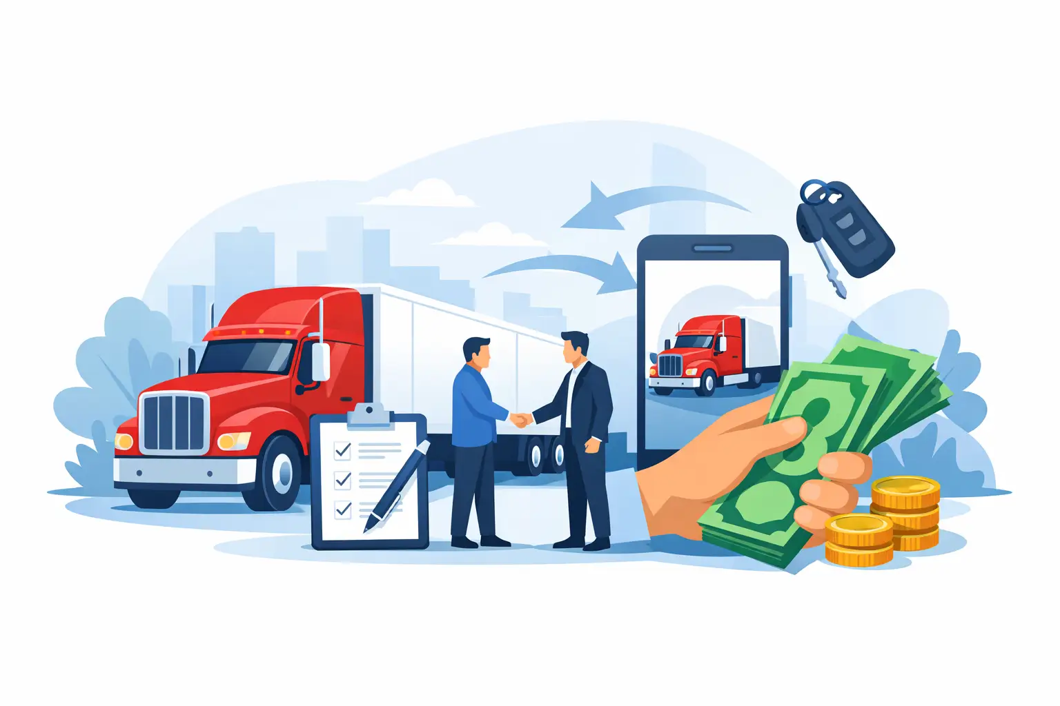 Best Way to Sell Semi Truck for Fast Cash
