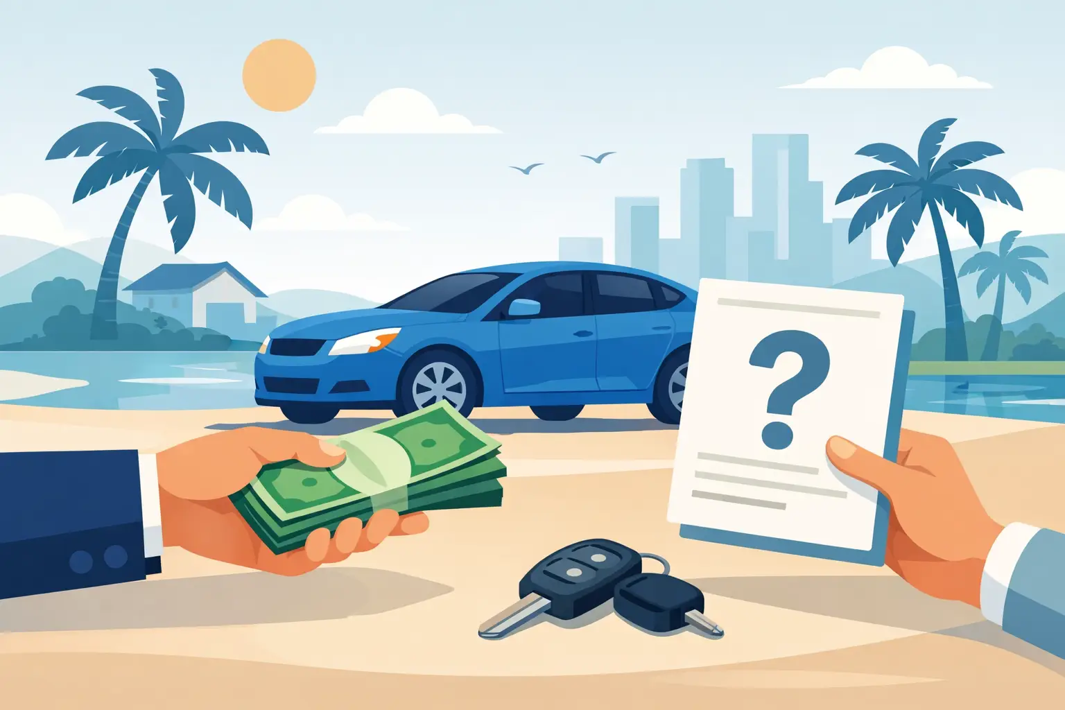 Cash for Car Without Title in South Florida