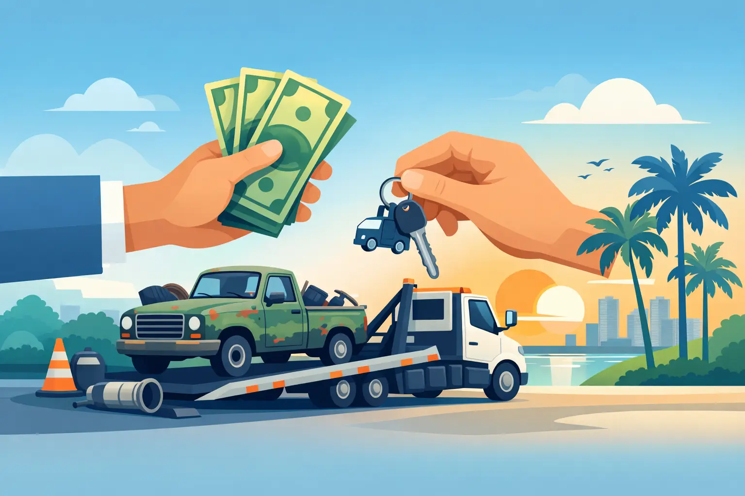Cash for Junk Truck: Fast South Florida Sale