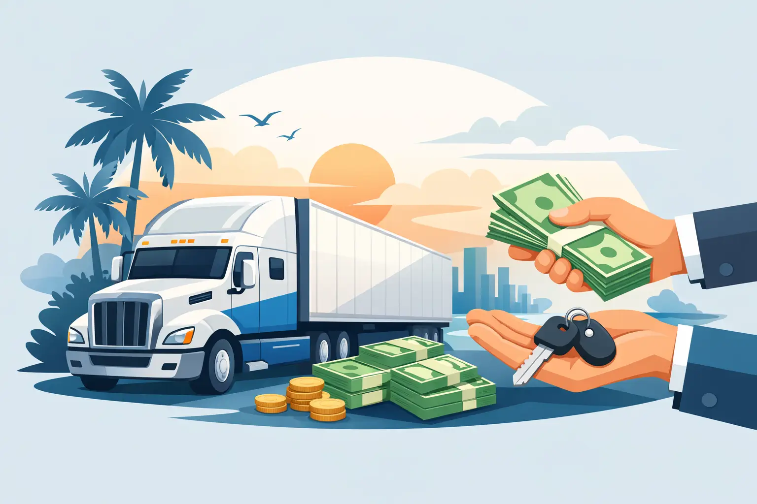 Cash for Semi Truck in South Florida