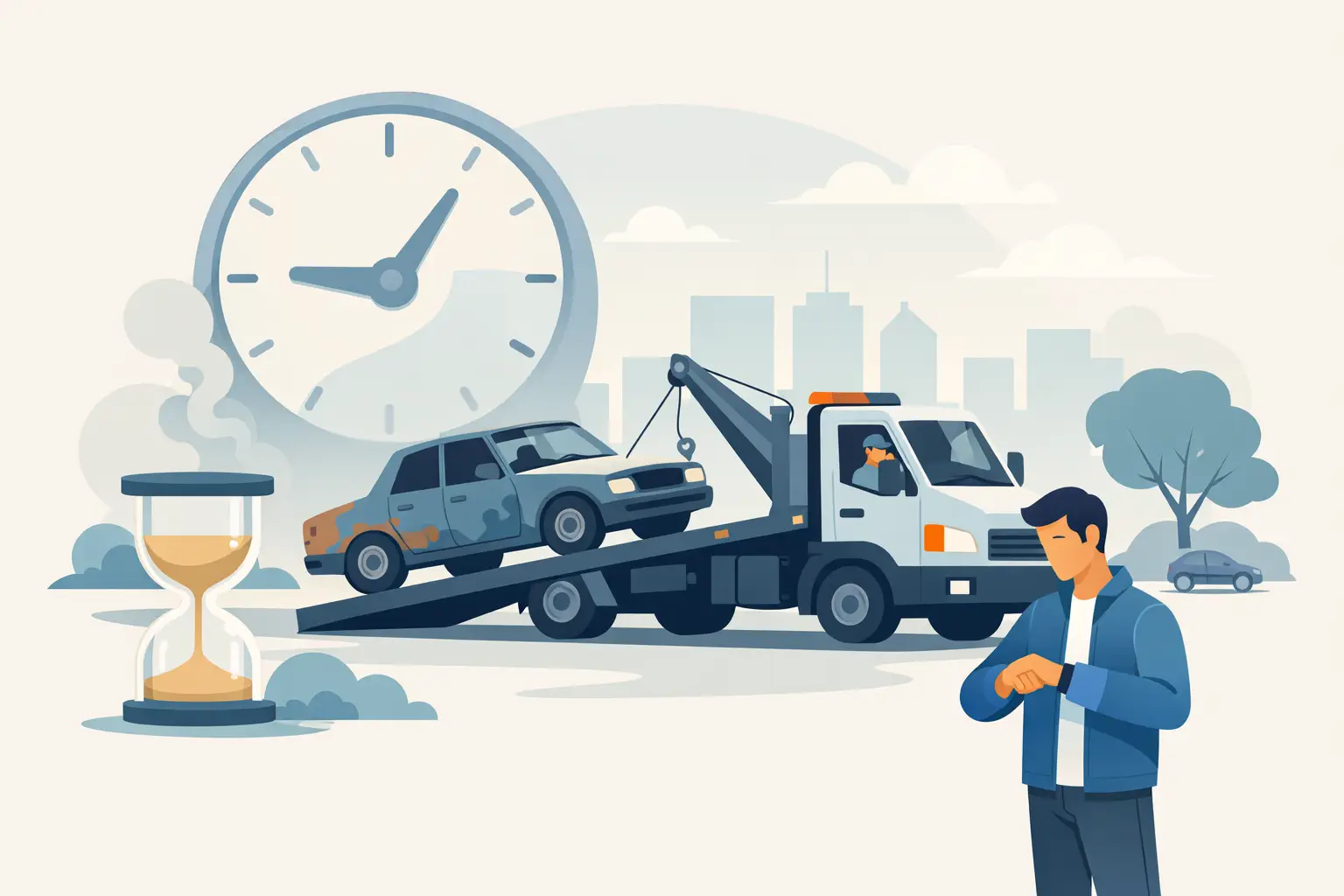 How Long Does Junk Car Pickup Take?