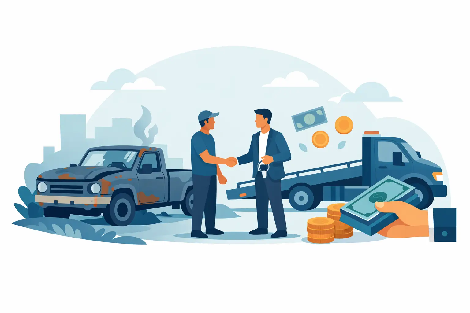How to Sell a Junk Truck Fast for Cash