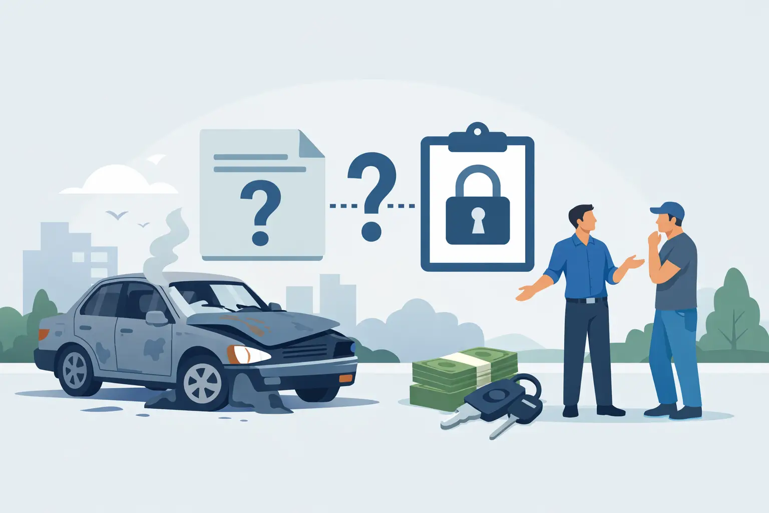 Can I Sell a Junk Car Without Title?