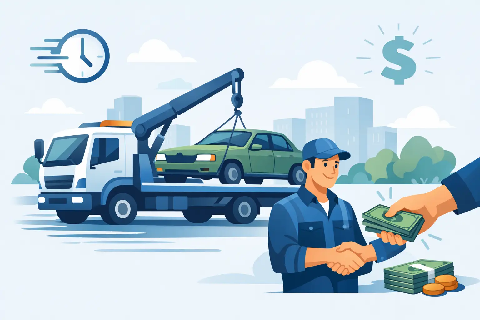 Fast Pickup for Unwanted Vehicles That Pays