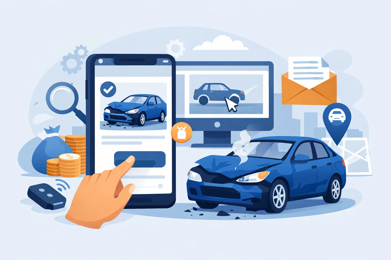 How to Sell Damaged Car Online Fast
